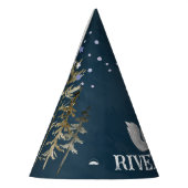 Kleine wolf thema verjaardagsfeestje gedrukt feesthoedjes (Links)