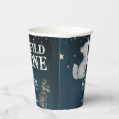 Kleine wolf thema verjaardagsfeestje wilde één papieren bekers (Rechts)