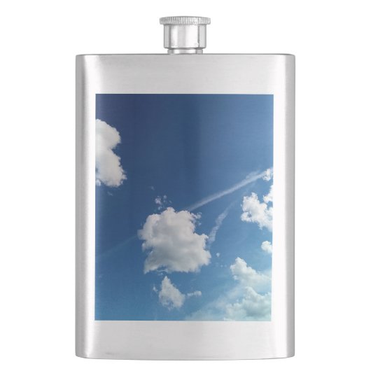 Kleine wolken in het licht flacon (Voorkant)