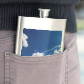 Kleine wolken in het licht flacon (Voorbeeld)