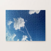 Kleine wolken, in het licht - Foto Legpuzzel (Horizontaal)