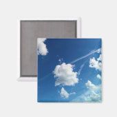 Kleine wolken in het licht magneet (Voorkant / Achterkant)