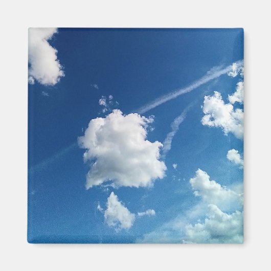 Kleine wolken in het licht magneet (Voorkant)