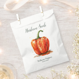 Kleine zaadzakken voor stedelijke en balkontuinen bedankzakje