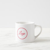 Kleine zakelijke espresso cup kop (Rechts)