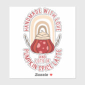Kleine Zakelijke Herfst Sticker (Vel)