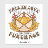 Kleine Zakelijke Herfst Sticker (Vel)