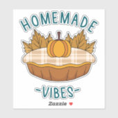 Kleine Zakelijke Herfst Sticker (Vel)