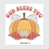 Kleine Zakelijke Herfst Sticker (Vel)