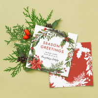 Kleine Zakelijke Kerst Krans