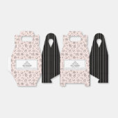 Kleine zakelijke voordeelbox met roze koekje bedankdoosjes (Uitgevouwen)