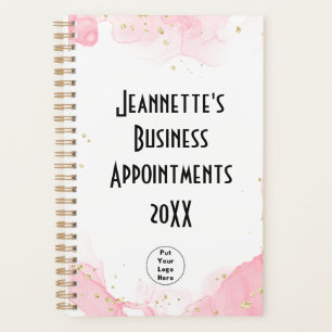 Kleine Zakelijke Waterverf Glitter Meisjesachtige  Planner