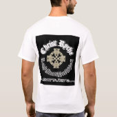 kleine zakse logo, groot afbeelding op achterzijde t-shirt (Achterkant)
