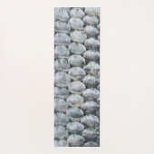 Kleine zalmschalen yogamat (Achterkant)