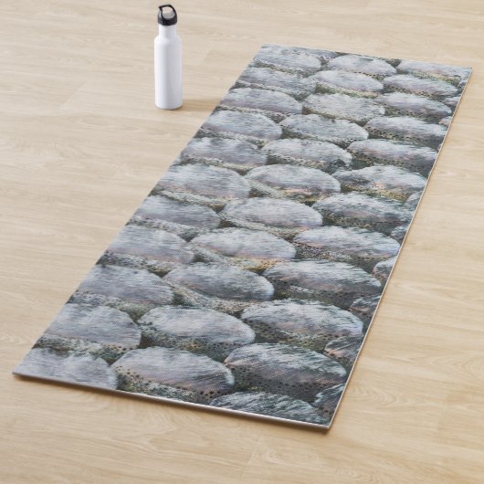 Kleine zalmschalen yogamat (In situ)