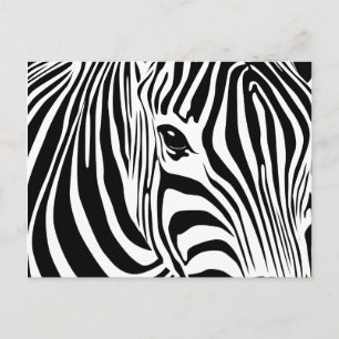 Kleine Zebra Briefkaart