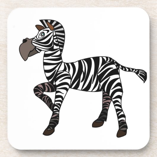 Kleine Zebra Onderzetter (Voorkant)