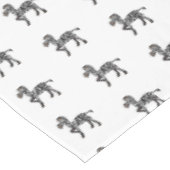 Kleine Zebra tafellaken (Gekanteld)