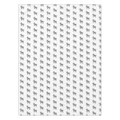 Kleine Zebra tafellaken (Voorkant)