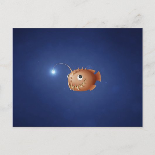 Kleine zeeduivel briefkaart (Voorkant)