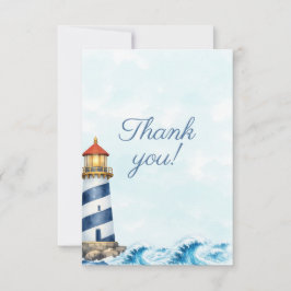 Kleine Zeeman Baby Shower Bedankkaart