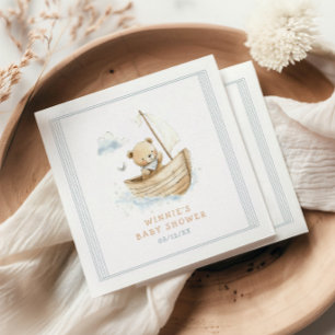 Kleine Zeeman Teddybeer Baby Shower Servet