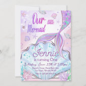 Kleine zeemeerdag onder de Zee Partij Kaart (Voorkant)