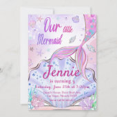 Kleine zeemeerdag onder de Zee Partij Kaart (Voorkant)