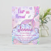 Kleine zeemeerdag onder de Zee Partij Kaart (Staand voorkant)