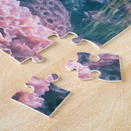 Kleine zeemeermin 1 puzzel legpuzzel (Zijkant)