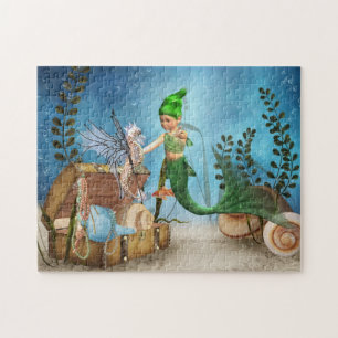 Kleine zeemeermin 4 puzzel