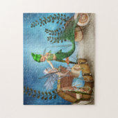 Kleine zeemeermin 4 puzzel (Verticaal)