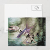 Kleine Zeemeermin Briefkaart (Voorkant / Achterkant)