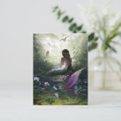 Kleine Zeemeermin Briefkaart (Staand voorkant)