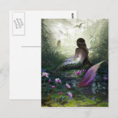 Kleine Zeemeermin Briefkaart (Voorkant / Achterkant)