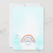 Kleine Zeemeermin en Vrienden van Birthday Kaart (Achterkant)