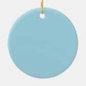 Kleine Zeemeermin Keramisch Ornament (Achterkant)