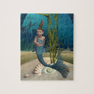 Kleine Zeemeermin Legpuzzel
