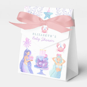 Kleine Zeemeermin Magisch Baby shower Bedankdoosjes