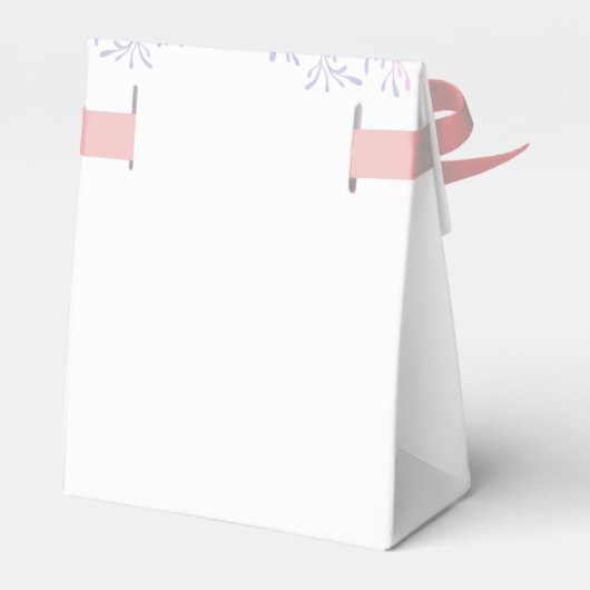 Kleine Zeemeermin Magisch Baby shower Bedankdoosjes (Achterkant)