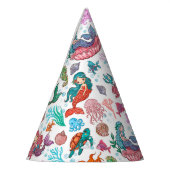 kleine zeemeermin, meisje, kind Custom Party Pet Feesthoedjes (Links)