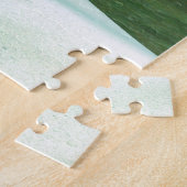Kleine Zeemeermin met Anemoon Bloem Legpuzzel (Zijkant)