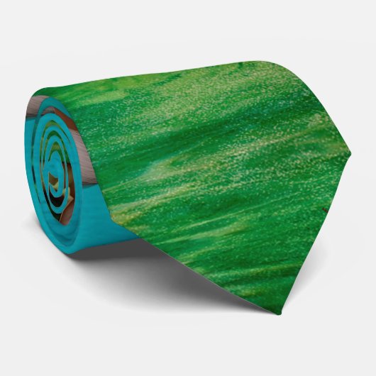 Kleine zeemeermin met schildpad stropdas (Opgerold)