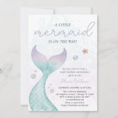Kleine zeemeermin, nautisch onder het Zeeen Baby s Kaart (Voorkant)