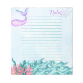 Kleine Zeemeermin Notitieblok (Voorkant)