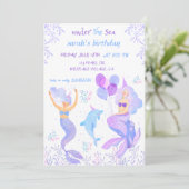 kleine zeemeermin onder de uitnodiging van de Zee  (Staand voorkant)