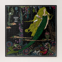 Kleine zeemeermin onder het Zee