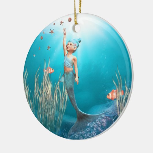 kleine zeemeermin Ornament (Links)