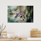 Kleine Zeemeermin Poster (Keuken)