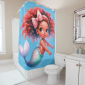 "Kleine Zeemeermin Prinses" Douchegordijn (In situ)